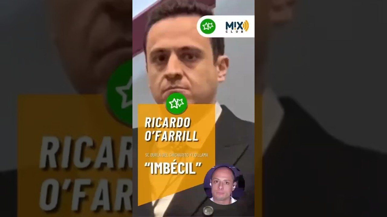 Chicharito se siente gurú de masculinidad y Richie O’Farrill lo vacuna sin anestesia