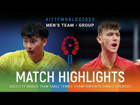 Highlights | Huang Yan-Cheng (TPE) vs Adrien Rassenfosse (BEL) | MT Grps | #ITTFWorlds2022