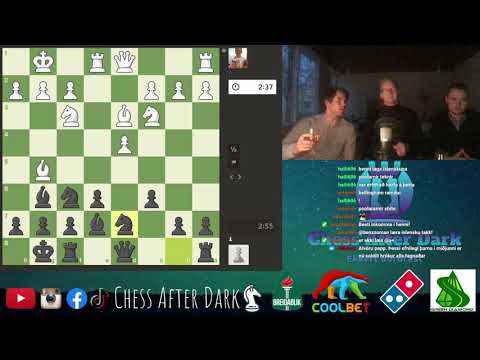 Chess After Dark #3 GM Hjörvar Steinn Grétarsson
