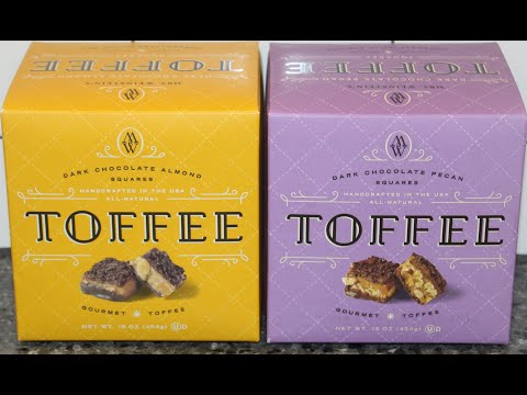 Mrs. Weinstein’s Dark Chocolate Toffee: Almond & Pecan Review