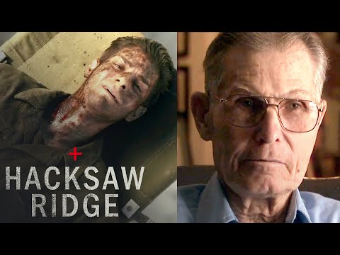 'The End of the Battle & Interview w/ the Real Desmond Doss' Scene | Hacksaw Ridge