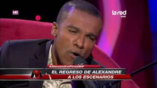 Alexandre Pires en acústico en Mentiras Verdaderas