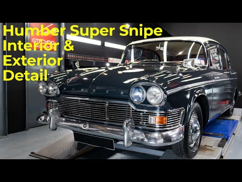 Humber Super Snipe Interior & Exterior Detail