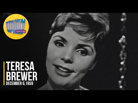 Teresa Brewer "That's All" on The Ed Sullivan Show, December 6, 1959