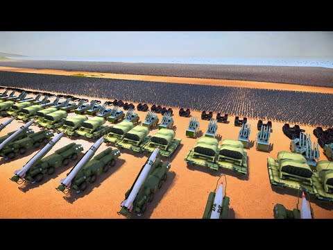 EVERY MISSILE SYSTEM vs 6 MILLION Aliens, Predators & Zombies - Ultimate Epic Battle Simulator 2