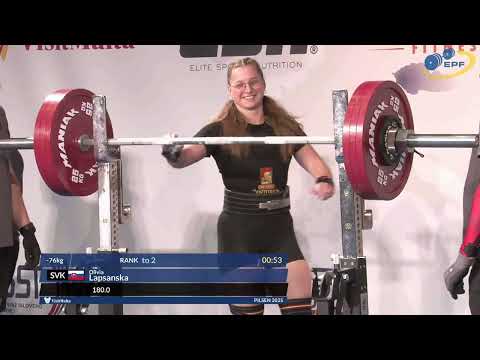 Women Jr 69-76kg & Men Jr 93-105kg - 2025 European Equipped Powerlifting Championships