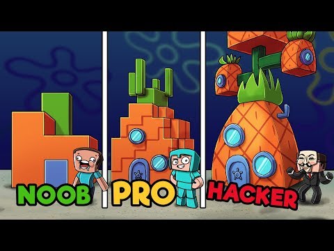 Minecraft Walkthrough - NOOB vs. PRO vs. HACKER - Ultimate 