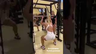 Girls At Gym _ Funny Gym Girl Trainer #shorts
