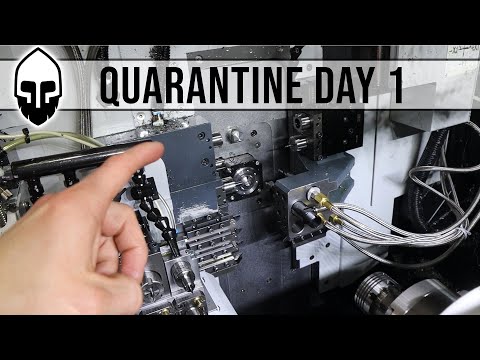 Quarantined Shop Life - Day 1 Lathe Upgrades!