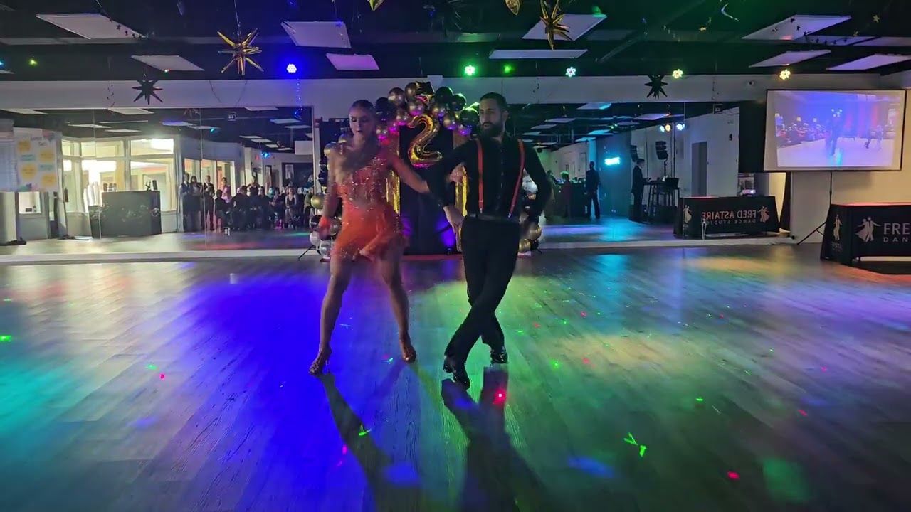 Professional Show by Paul & Alina at our 2 Year Anniversary Party