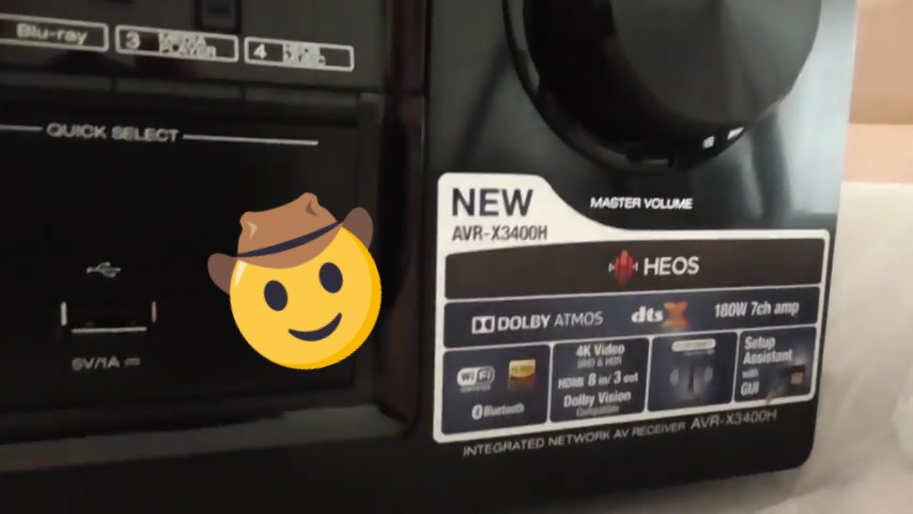 video Amply xem phim Denon AVR-X3400H chính hãng 0