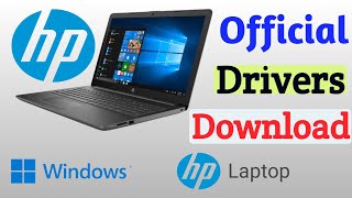 How To Download HP Driver | Drivers Download HP Laptop