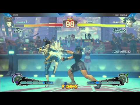 USF4 Erik R vs Team Seaslug - Location Test