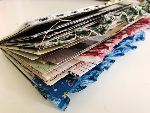 Journal Flip Through Completed Vintage Junk Journal My Personal Journal