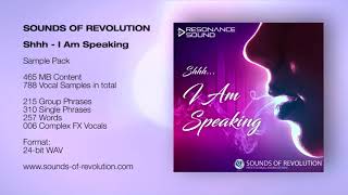 Video thumbnail for SOR Shhh - I Am Speaking Vol.1 | Samples by SoundsOfRevolution