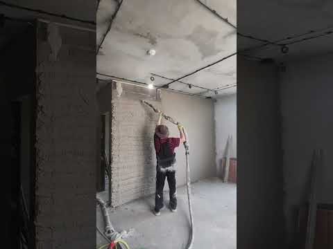 фото механизированная штукатурка стен минск и обл 0