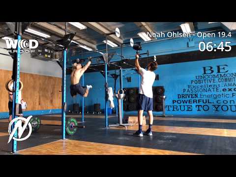 CrossFit Open 19.4.1 | Noah Ohlsen