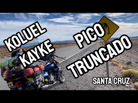 KOLUEL KAYKE | PICO TRUNCADO | Patagonia | en moto por Argentina |