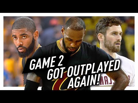 LeBron James, Kyrie Irving & Kevin Love BIG 3 Game 2 Highlights vs Warriors 2017 Finals - 75 Pts!