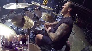 AT THE GATES-Slaughter Of The Soul -Adrian Erlandsson-Live at Brutal Assault 2018 (Drum Cam)la