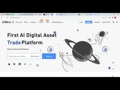 Overview of Bibox Exchange.