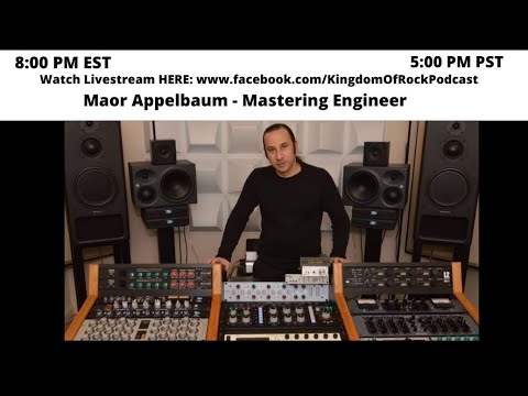 Mastering Engineer Maor Appelbaum