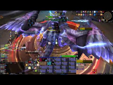 Mythic Raszageth vs Rak Gaming - disc priest pov