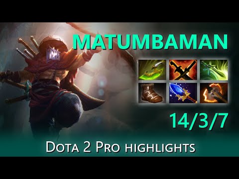 MATUMBAMAN 14-3 Juggernaut | Dota 2 Epic Pro Highlights