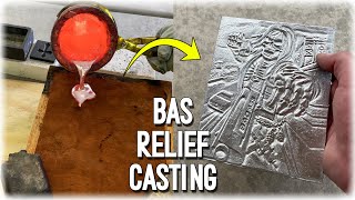 Casting A Bas Relief Skeleton From An Image - 2D To 3D Photo Casting