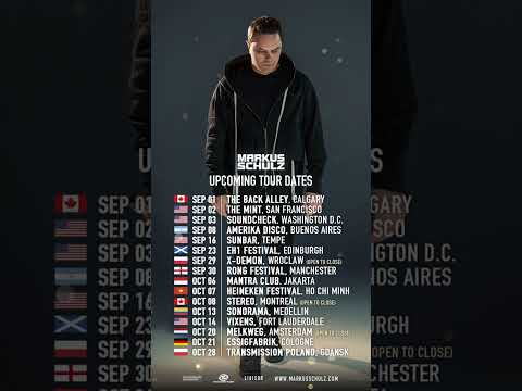 On Tour in September and October