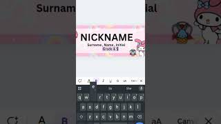 HOW I MAKE NAMETAGS AND SUBJECT STICKERS USING CANVA  #canvatutorial #digitalproducts #raketph