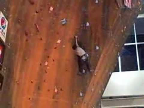 Dave Graham Climbing at Nationals in Utah 2008