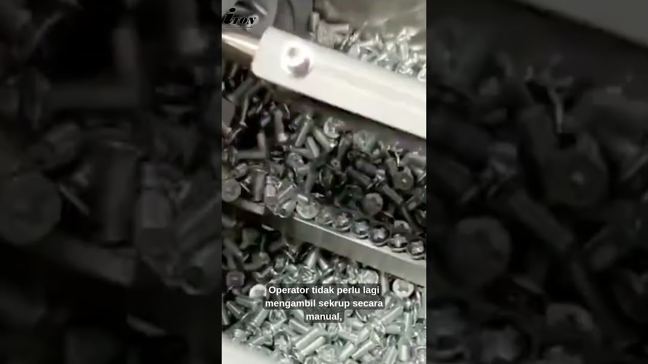 Masih Ambil Sekrup Satu-Satu? Automatic Screw Feeder - ITON T16SF Solusinya!