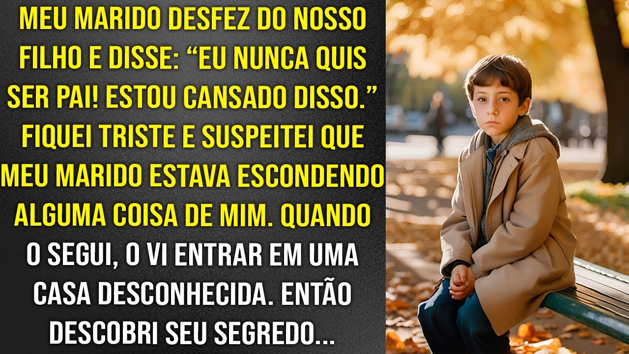 Meu marido jogou nosso filho na rua e disse algo que destruiu nossa família para sempre…