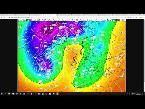 Ten Day European Weather Forecast: 23rd February To 5th March 2023