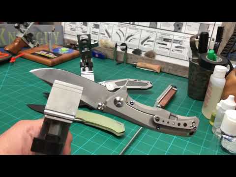 KME Sharpeners / Why does my bevel get wider near the tip?