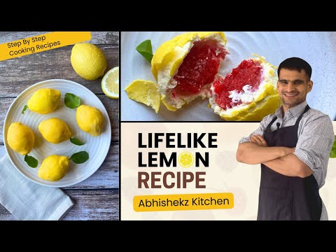 Strawberry Filled Lemon Dessert That Looks Completely Real