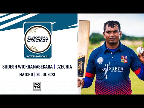POTM: S.Wickramasekara - CZE vs GRE | Highlights | ECI Czechia | 30 July 2023 | ECI23.101