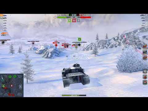 WOT Blitz / Badger / 4 kills / 6 763 dmg