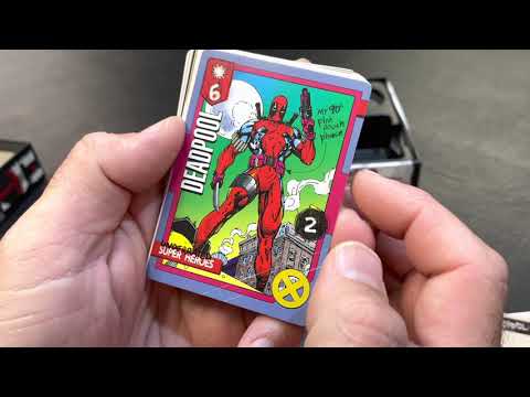 Deadpool Unmatched- unboxing, all cards