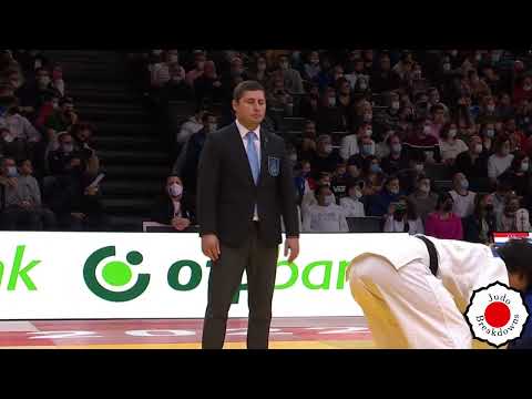 Yoko Ono vs. Margaux Pinot - U70 Womens Judo Grand Slam Paris 2022
