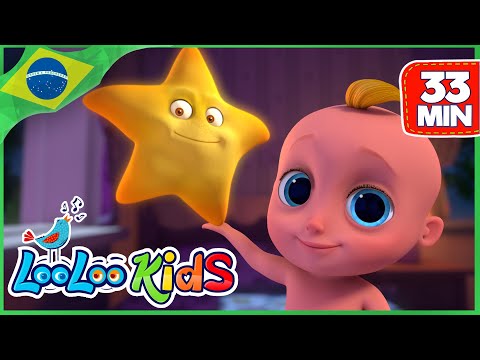 BRILHA, BRILHA, ESTRELINHA - músicas para bebê dormir | LooLoo Kids Português