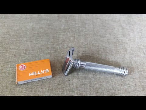Merkur 39 C Razor with Willy's Blade Use 2