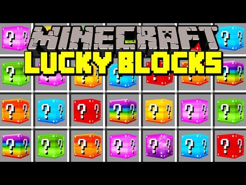 Minecraft LUCKY BLOCK MOD! | 1,000 NEW OVERPOWERED ITEMS, MOBS, & MORE! | Modded Mini-Game