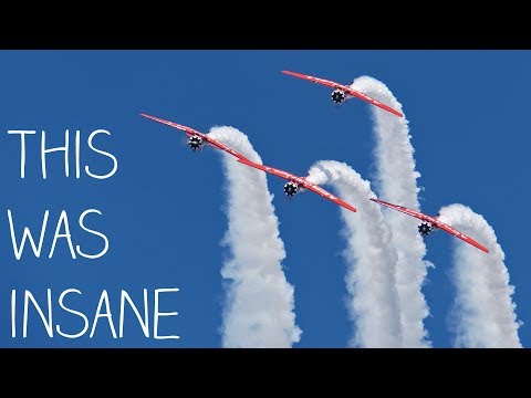 Flying With The Aeroshell Aerobatic Team - EAA Airventure 2017