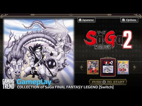 COLLECTION of SaGa FINAL FANTASY LEGEND Gameplay - Switch [Gaming Trend]