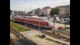 preview picture of video 'Mühldorf Bahnhof: Dieselparadies'