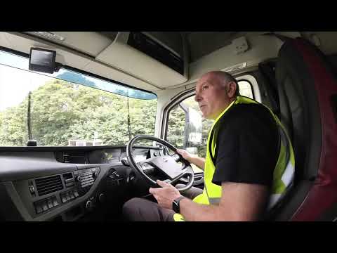 Mastering the Left Turn to Clock Garage - HGV Test Route