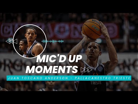"SOLO FREESTYLE!" - Momenti al microfono con Juan Toscano-Anderson - Pallacanestro Trieste #Baske...
