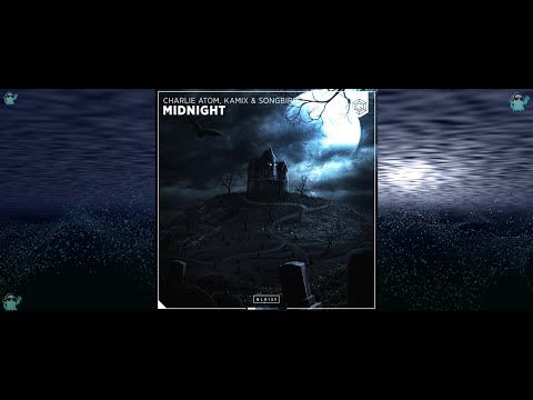 Midnight - Charlie Atom, Kamix, Songbird - Music Visualization - Trippy - 4K